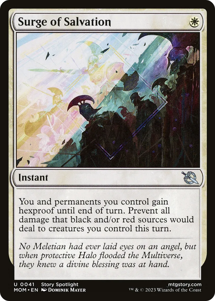 Surge of Salvation — March of the Machine — Magic: The Gathering