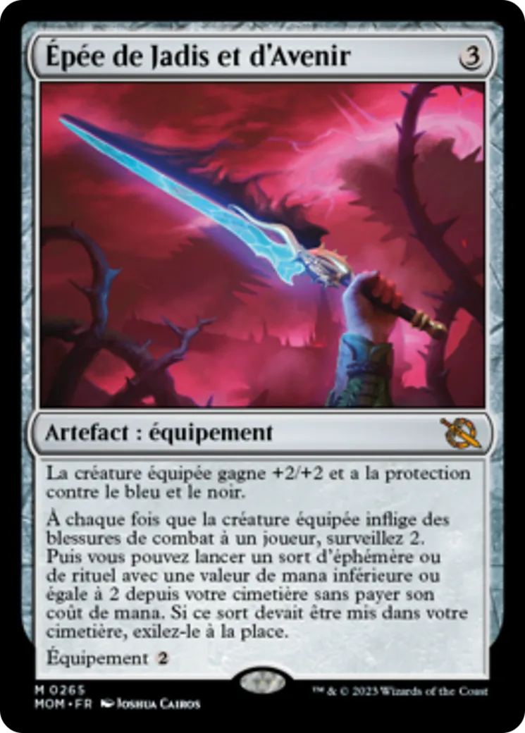 Épée de Jadis et d'Avenir — March of the Machine — Magic: The Gathering