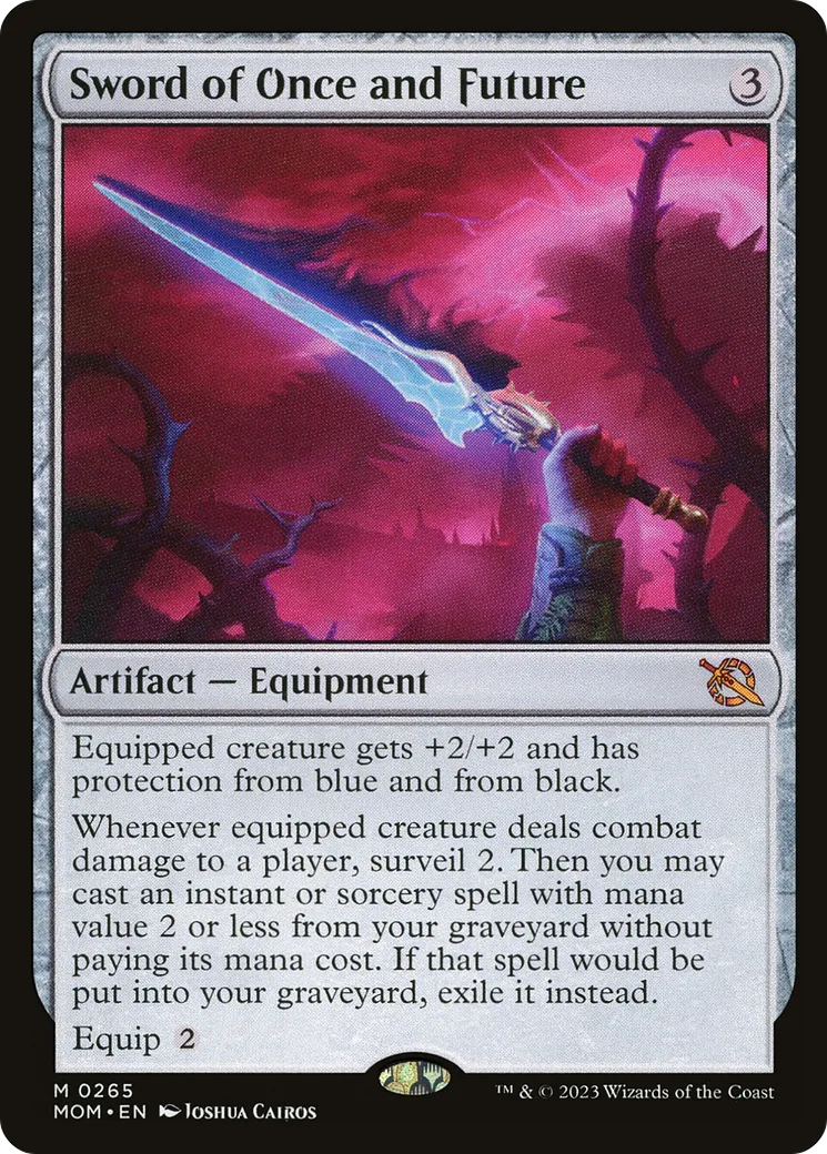Sword of Once and Future — March of the Machine — Magic: The Gathering
