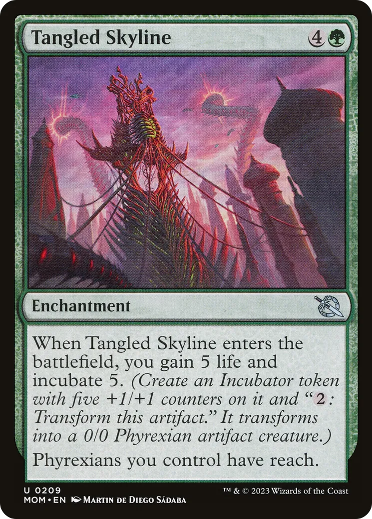 Tangled Skyline — March of the Machine — Magic: The Gathering