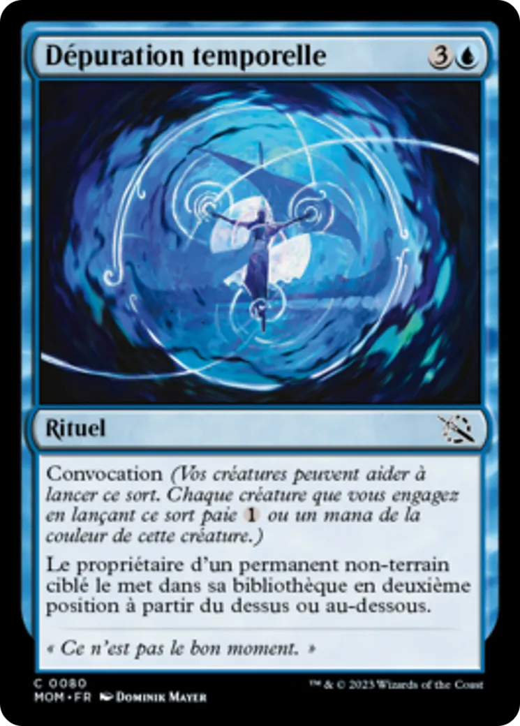 Dépuration temporelle — March of the Machine — Magic: The Gathering