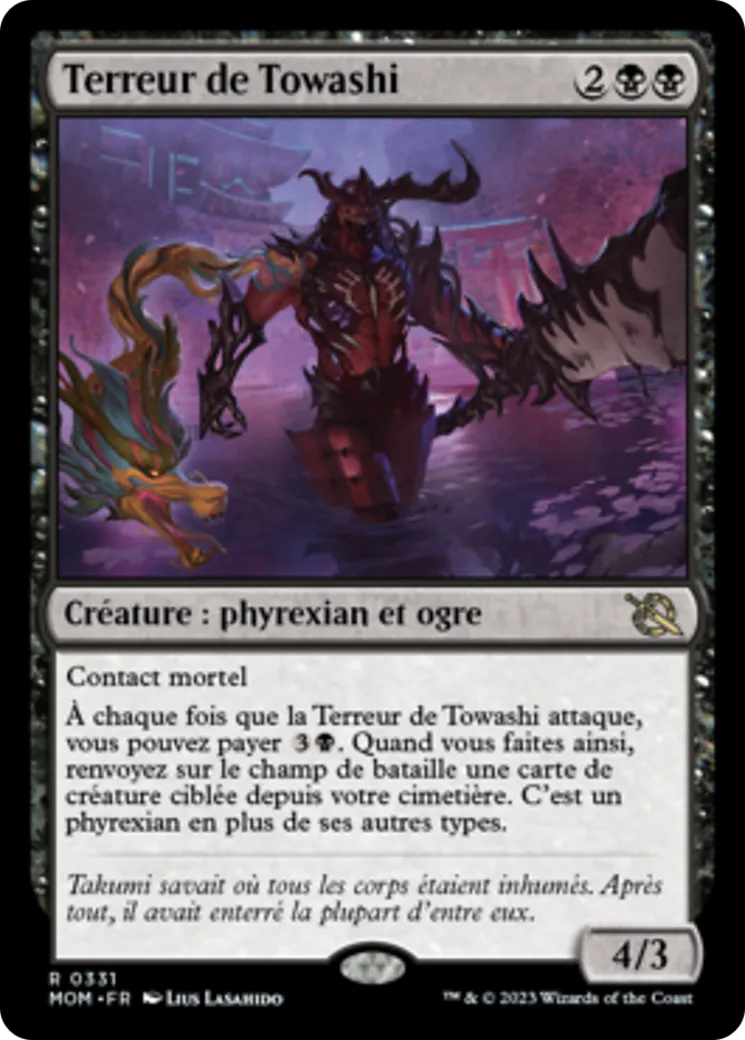 Terreur de Towashi — March of the Machine — Magic: The Gathering