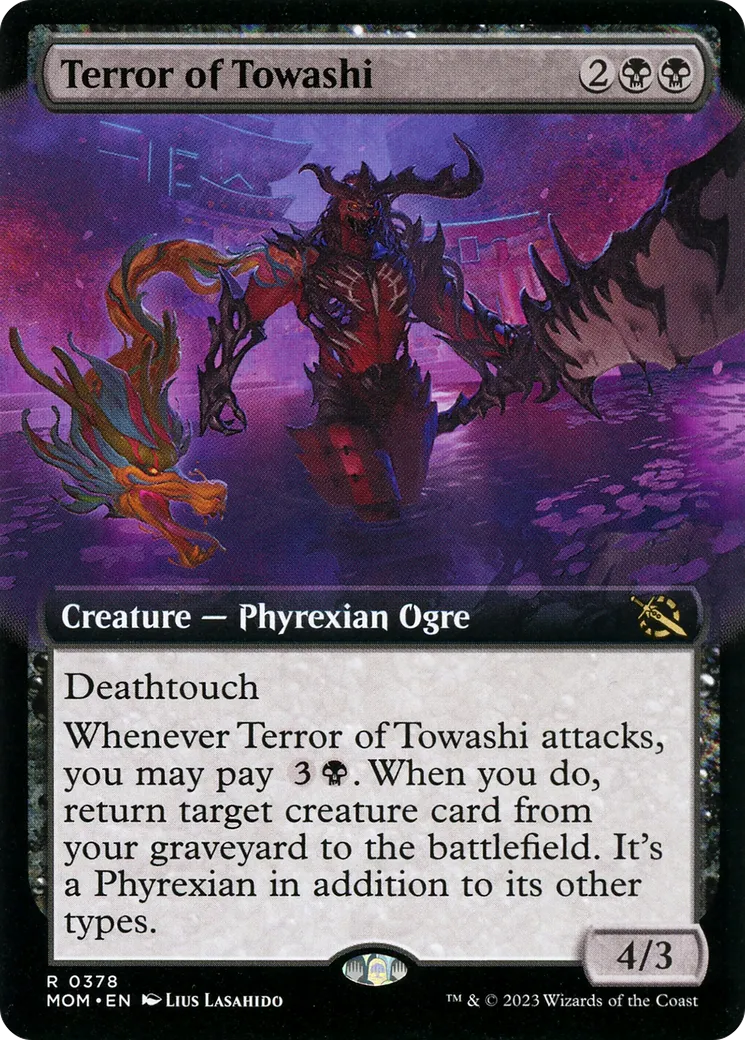 Terror of Towashi — March of the Machine — Magic: The Gathering