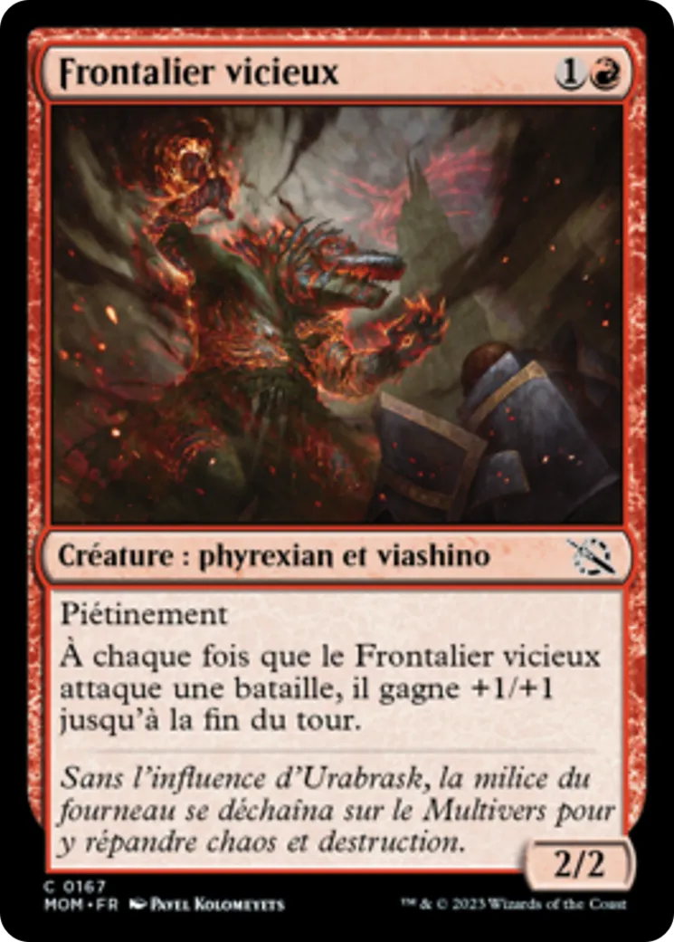 Frontalier vicieux — March of the Machine — Magic: The Gathering