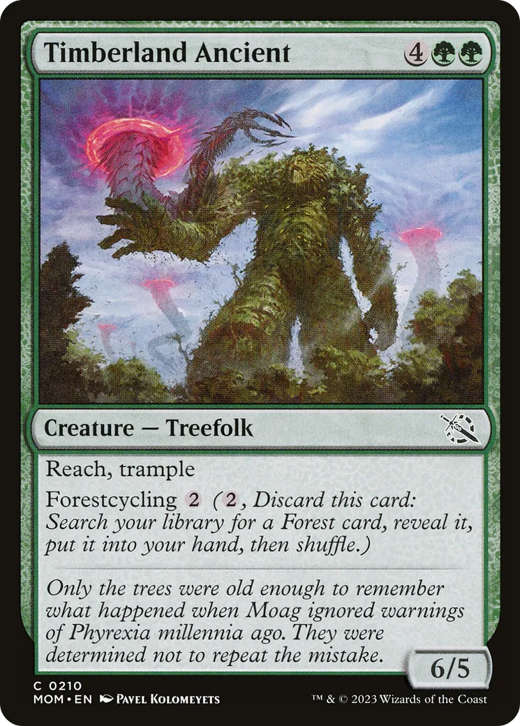 Ancien des terrains boisés — March of the Machine — Magic: The Gathering