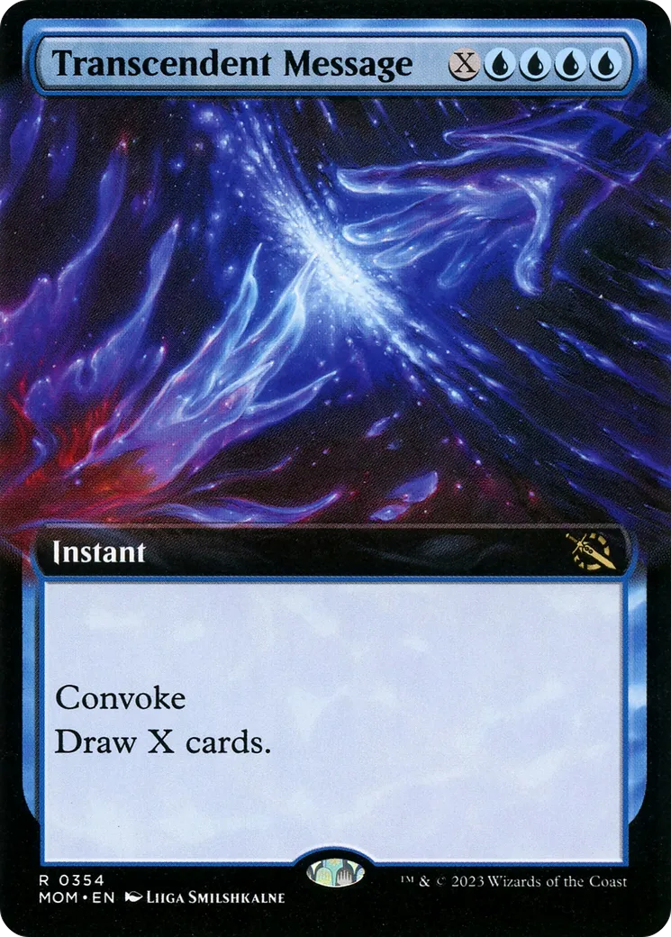 Transcendent Message — March of the Machine — Magic: The Gathering