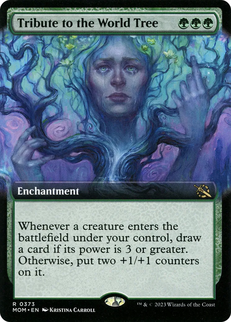 Tribute to the World Tree — March of the Machine — Magic: The Gathering