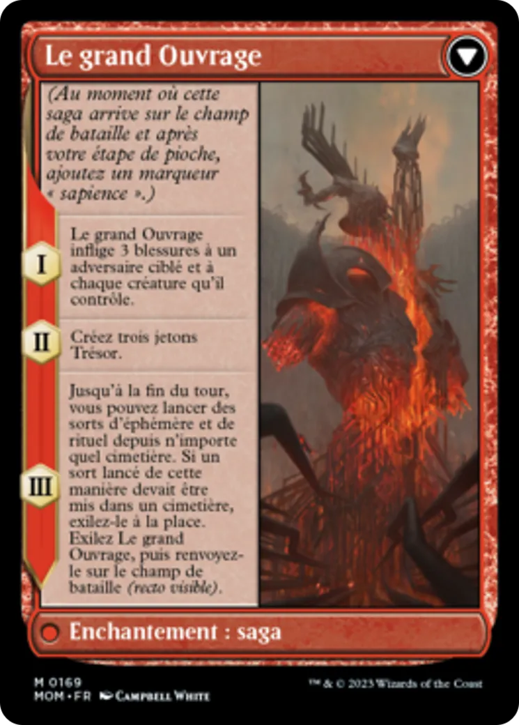 Urabrask // Le grand Ouvrage — March of the Machine — Magic: The Gathering