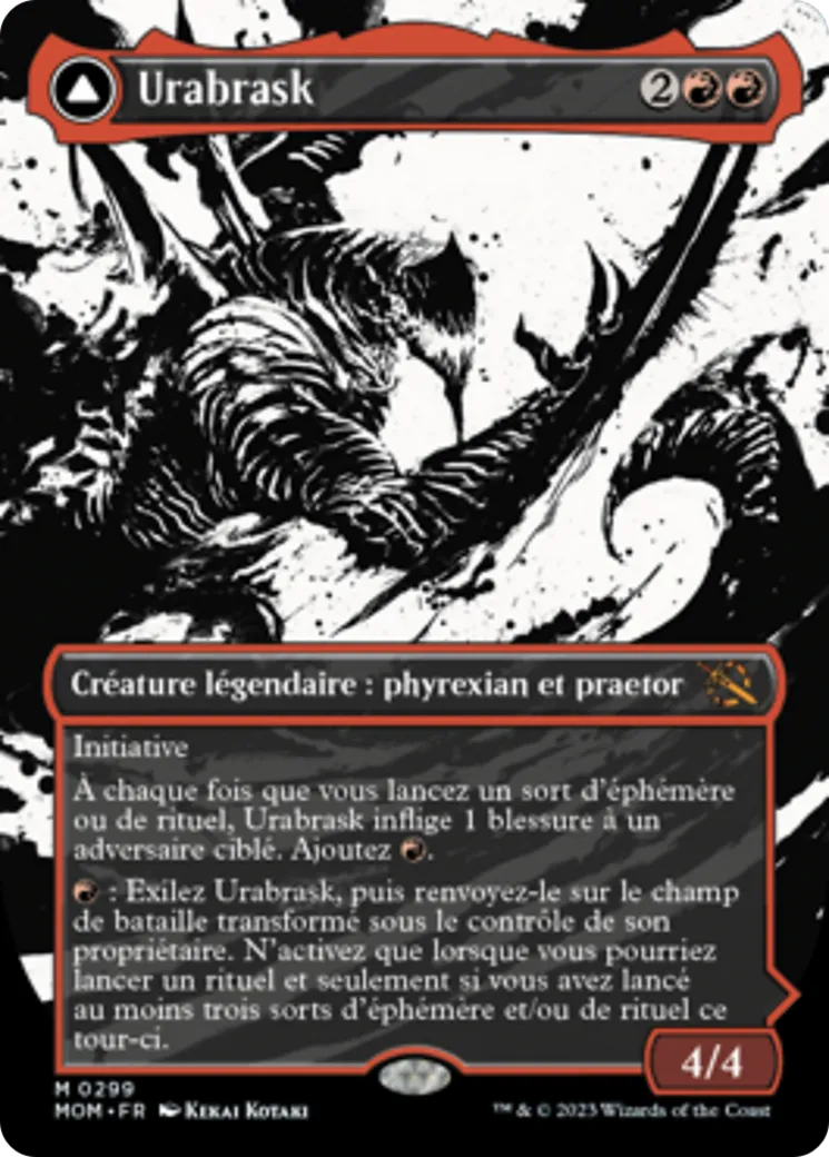 Urabrask // Le grand Ouvrage — March of the Machine — Magic: The Gathering