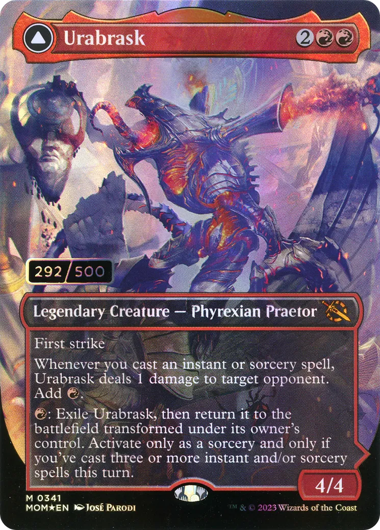 Urabrask // Le grand Ouvrage — March of the Machine — Magic: The Gathering