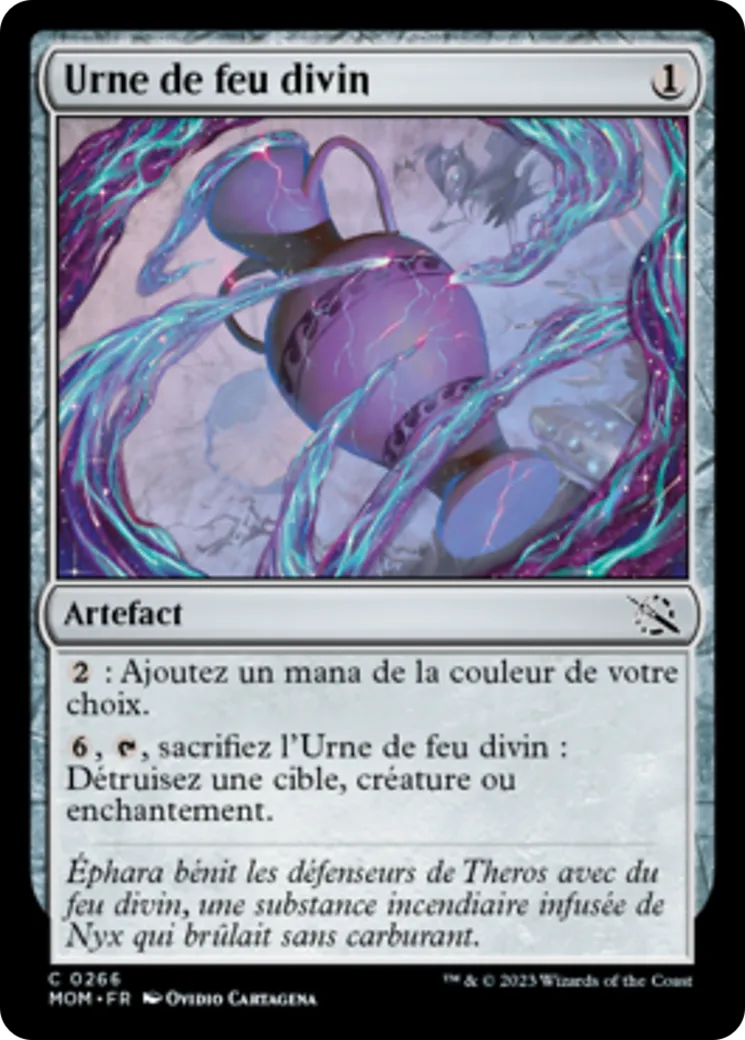 Urne de feu divin — March of the Machine — Magic: The Gathering
