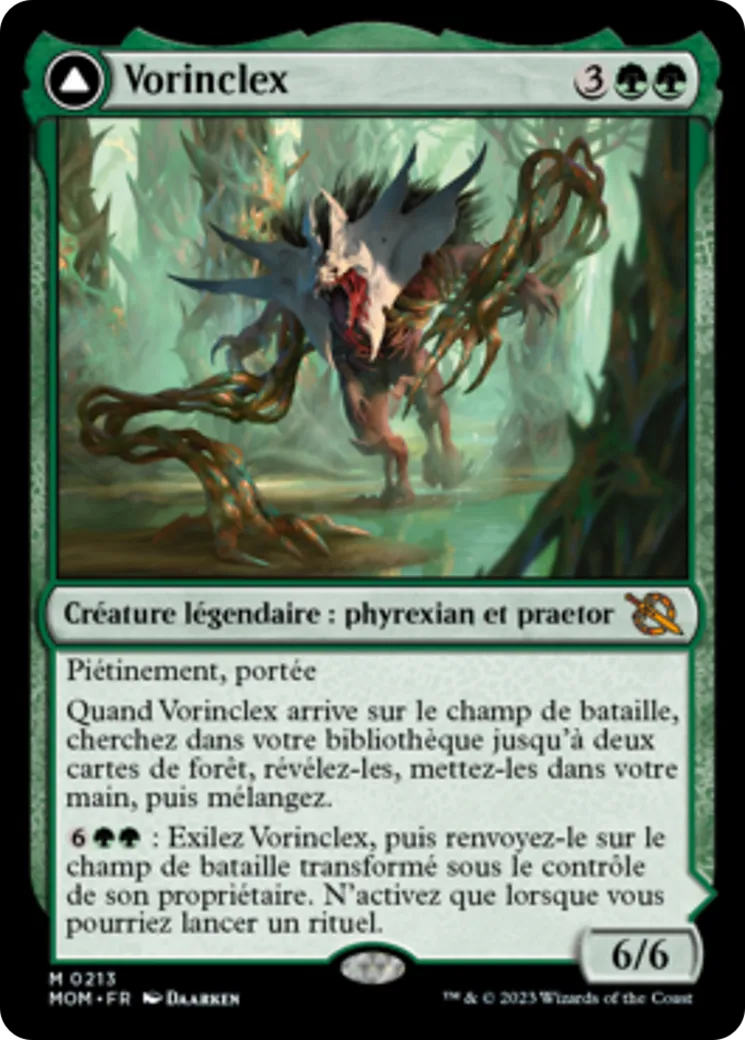 Vorinclex // La Grande Évolution — March of the Machine — Magic: The Gathering