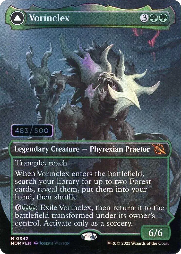 Vorinclex // La Grande Évolution — March of the Machine — Magic: The Gathering