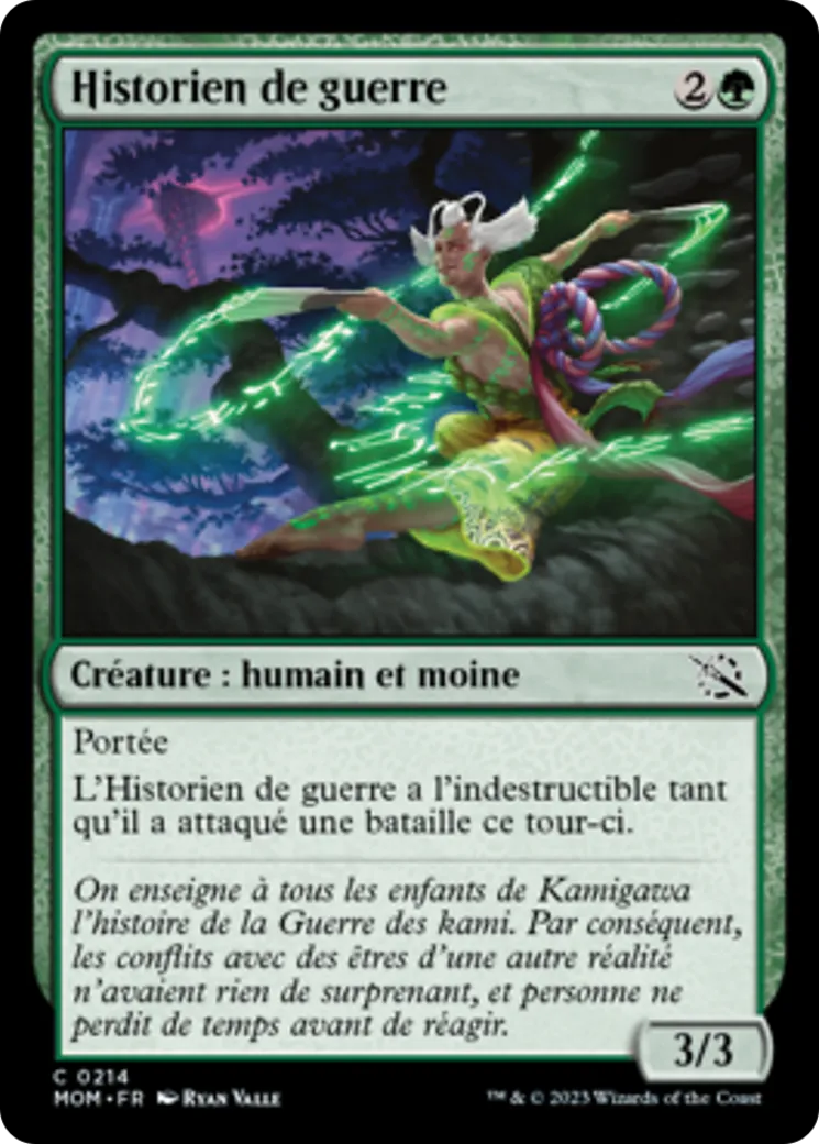 Historien de guerre — March of the Machine — Magic: The Gathering