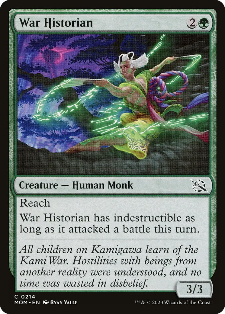 War Historian — March of the Machine — Magic: The Gathering