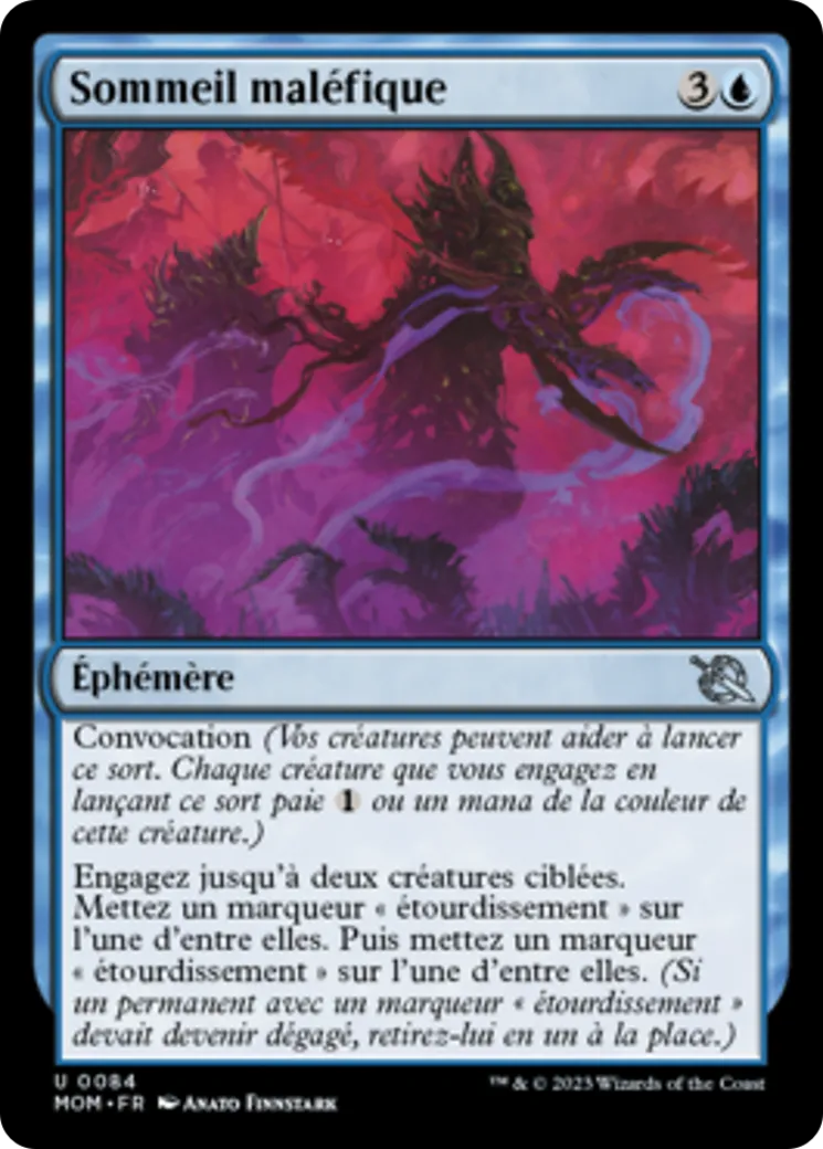 Sommeil maléfique — March of the Machine — Magic: The Gathering