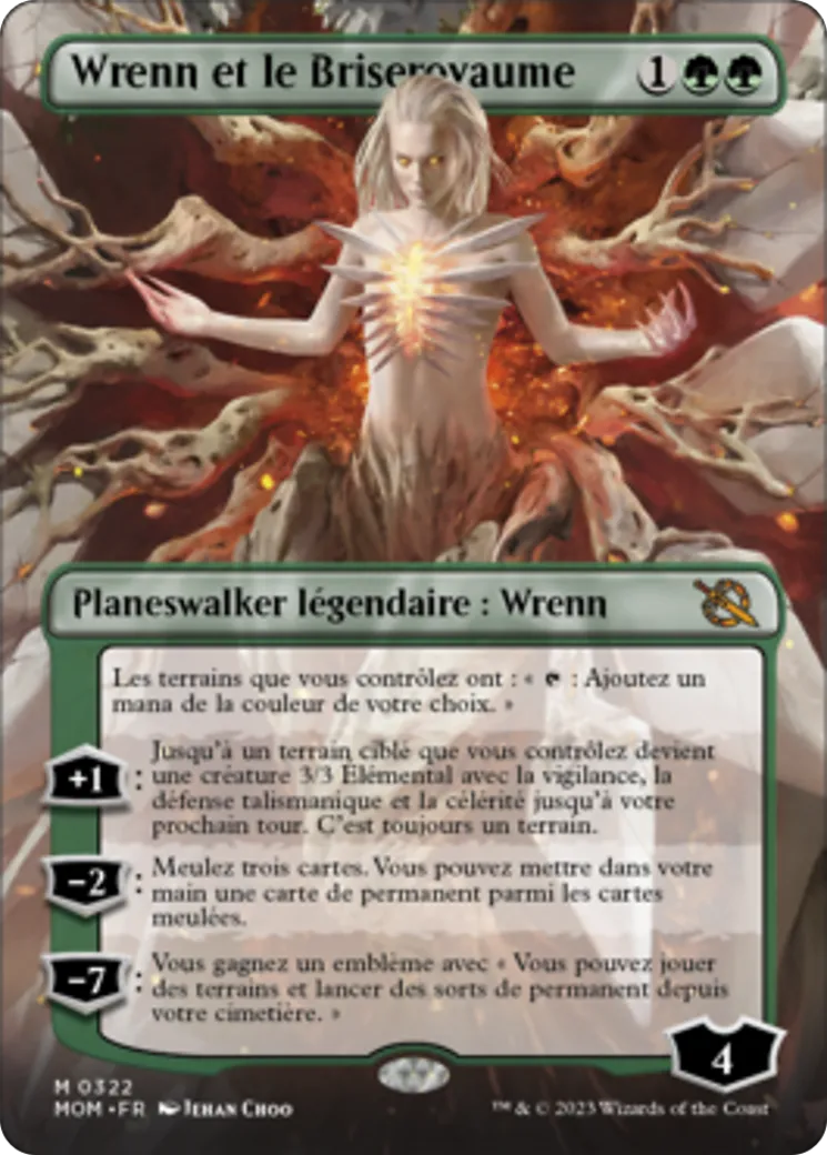 Wrenn et le Briseroyaume — March of the Machine — Magic: The Gathering