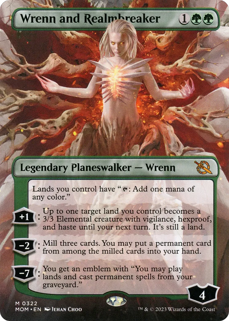 Wrenn and Realmbreaker — March of the Machine — Magic: The Gathering