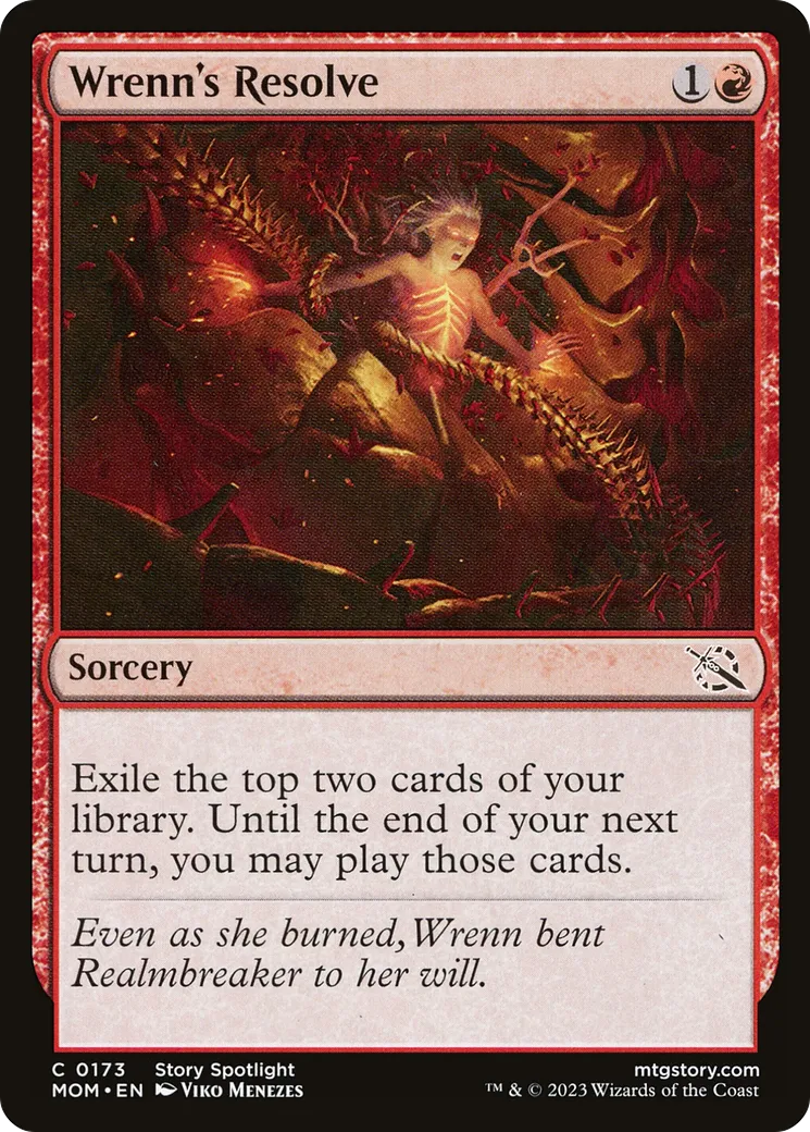 Wrenn's Resolve — March of the Machine — Magic: The Gathering