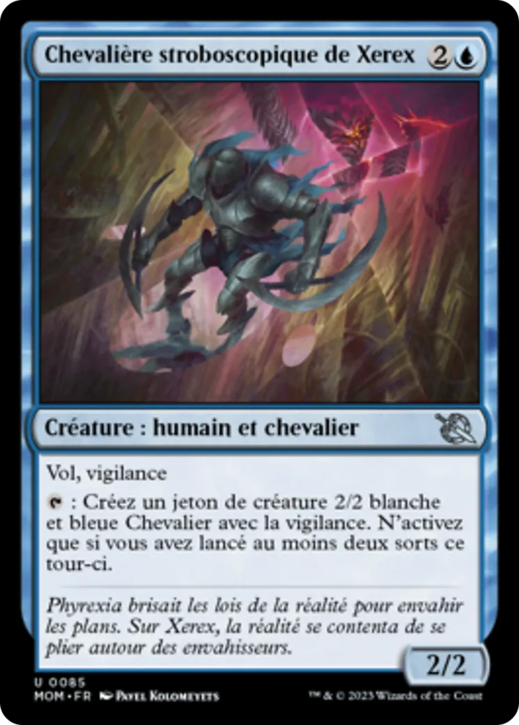 Chevalière stroboscopique de Xerex — March of the Machine — Magic: The Gathering