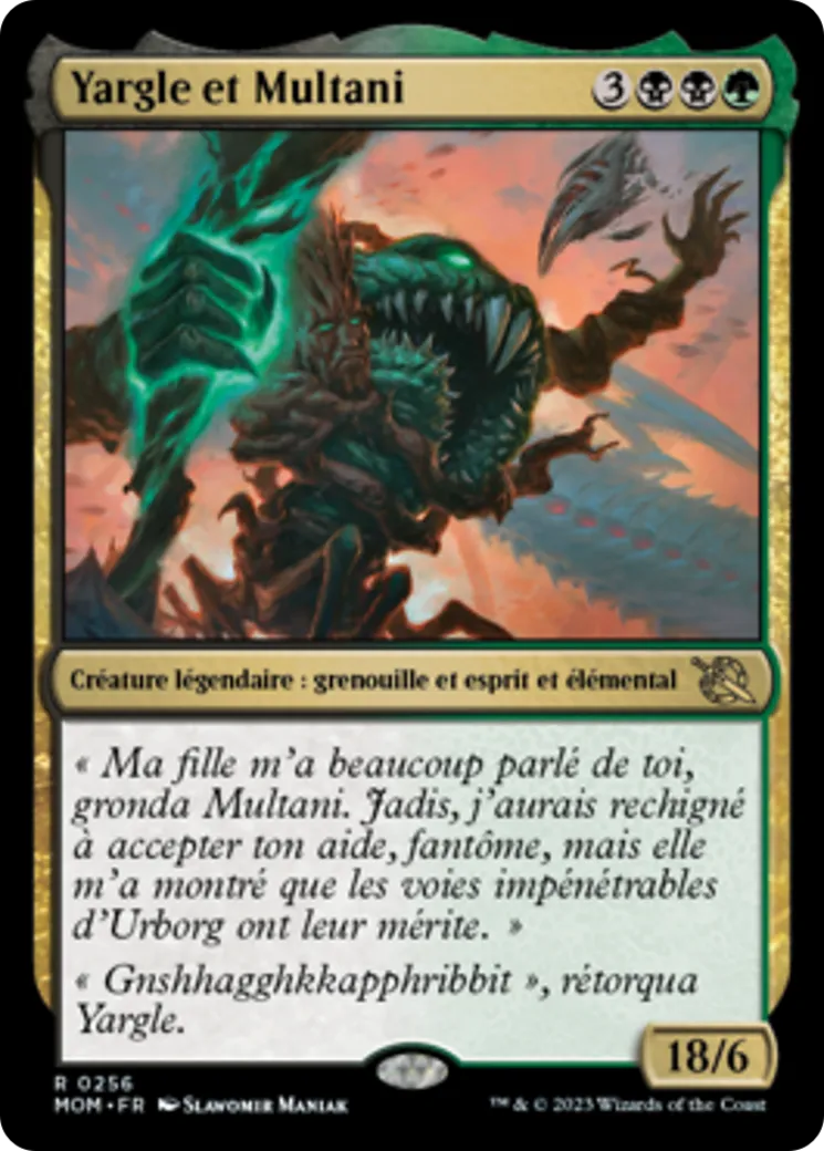 Yargle et Multani — March of the Machine — Magic: The Gathering