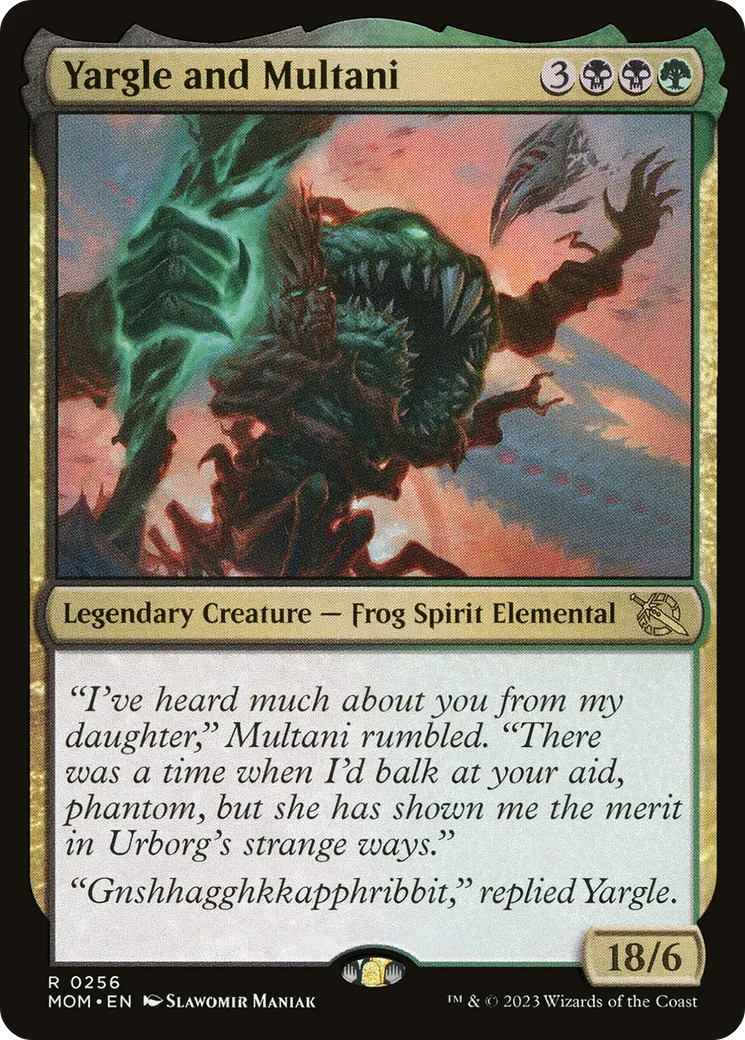 Yargle et Multani — March of the Machine — Magic: The Gathering