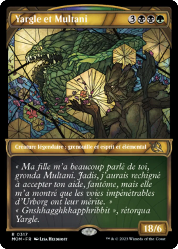 Yargle et Multani — March of the Machine — Magic: The Gathering