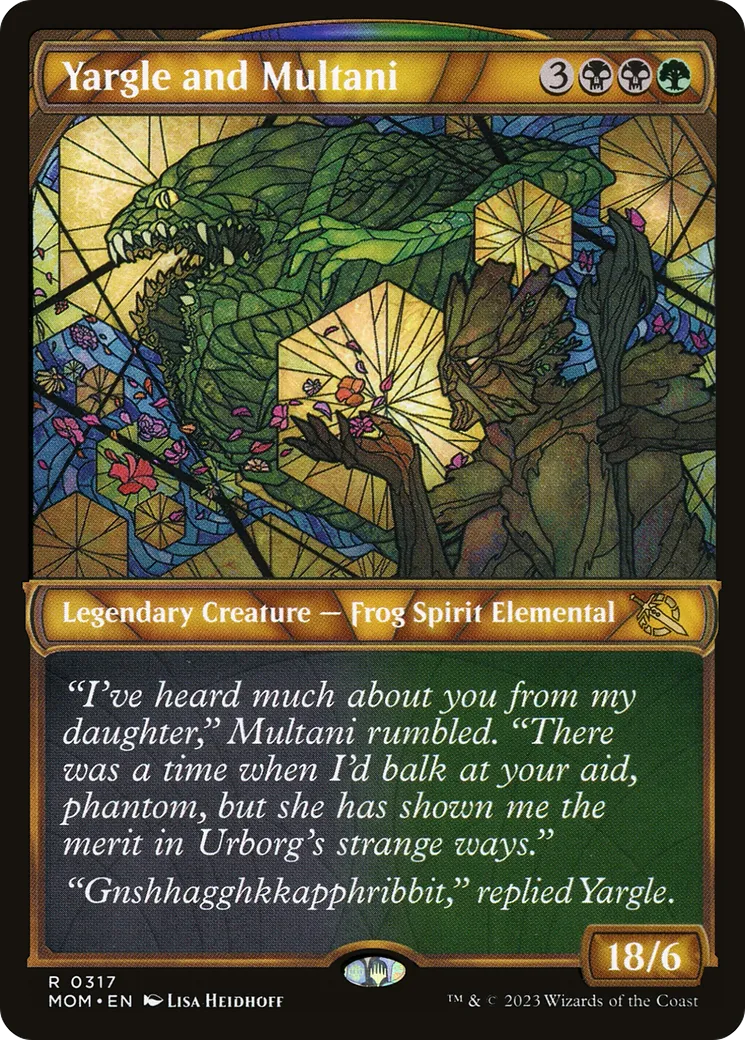 Yargle and Multani — March of the Machine — Magic: The Gathering