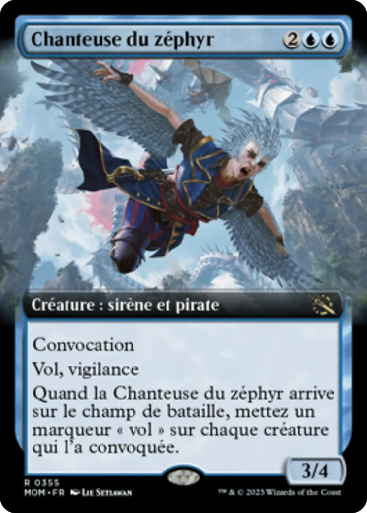 Chanteuse du zéphyr — March of the Machine — Magic: The Gathering
