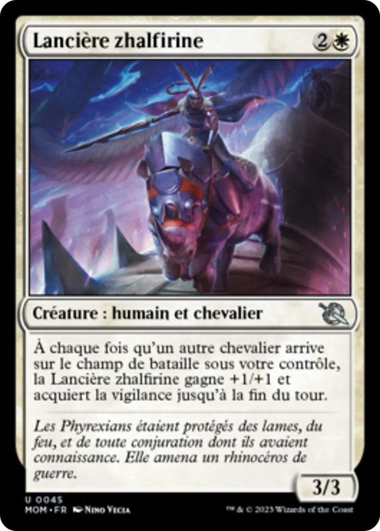 Lancière zhalfirine — March of the Machine — Magic: The Gathering