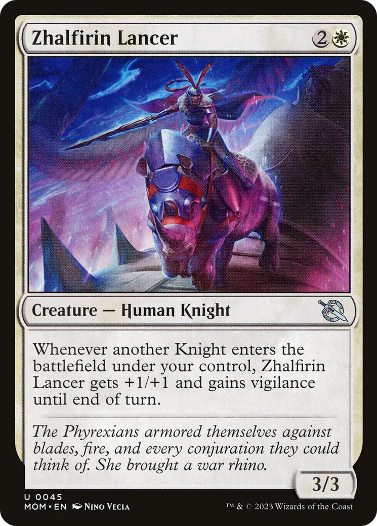 Lancière zhalfirine — March of the Machine — Magic: The Gathering