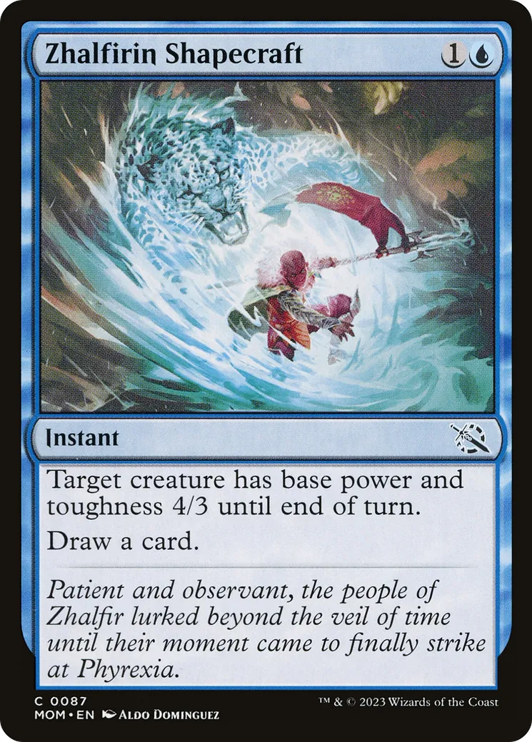 Zhalfirin Shapecraft — March of the Machine — Magic: The Gathering