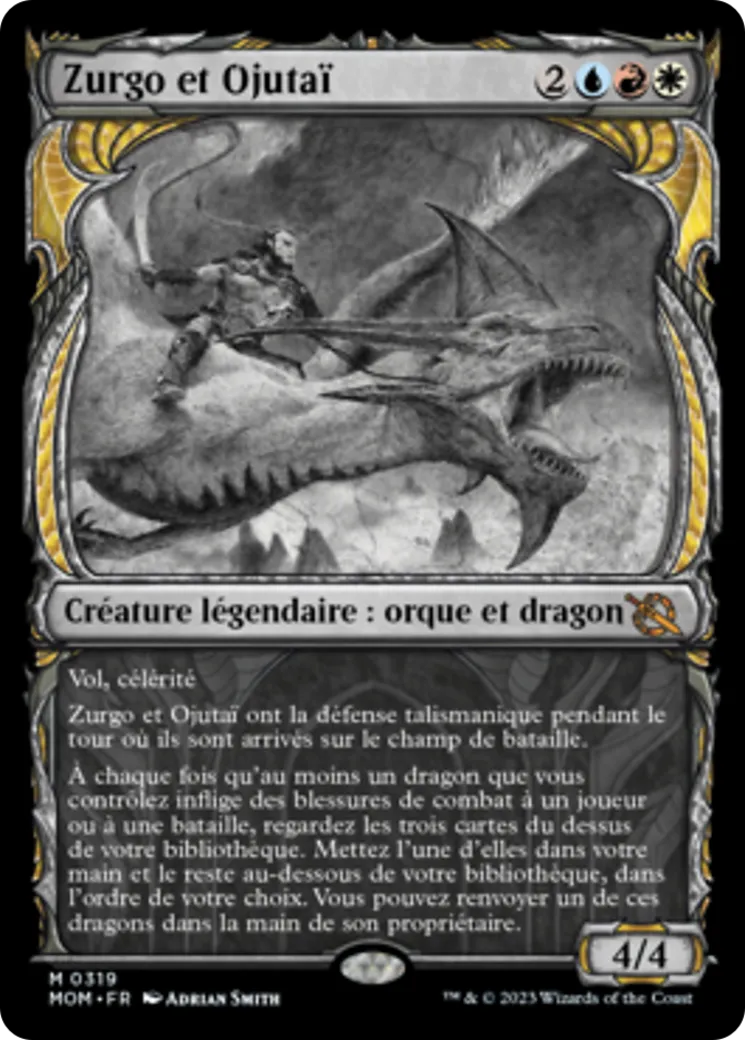 Zurgo et Ojutaï — March of the Machine — Magic: The Gathering