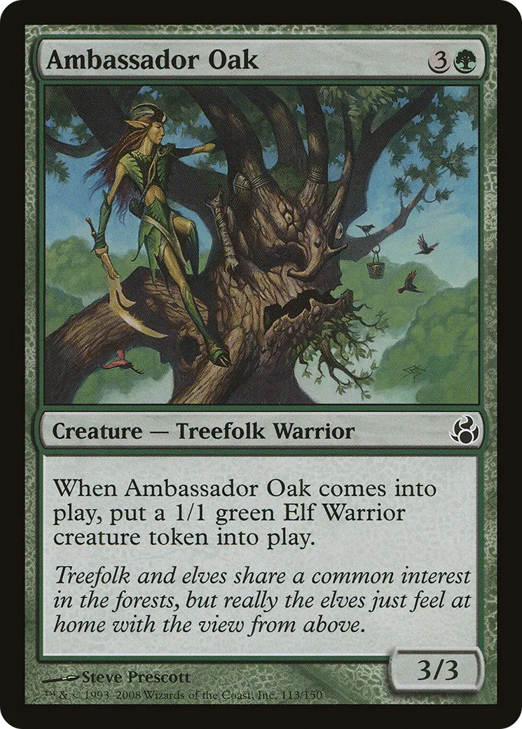 Ambassador Oak — Morningtide — Magic: The Gathering
