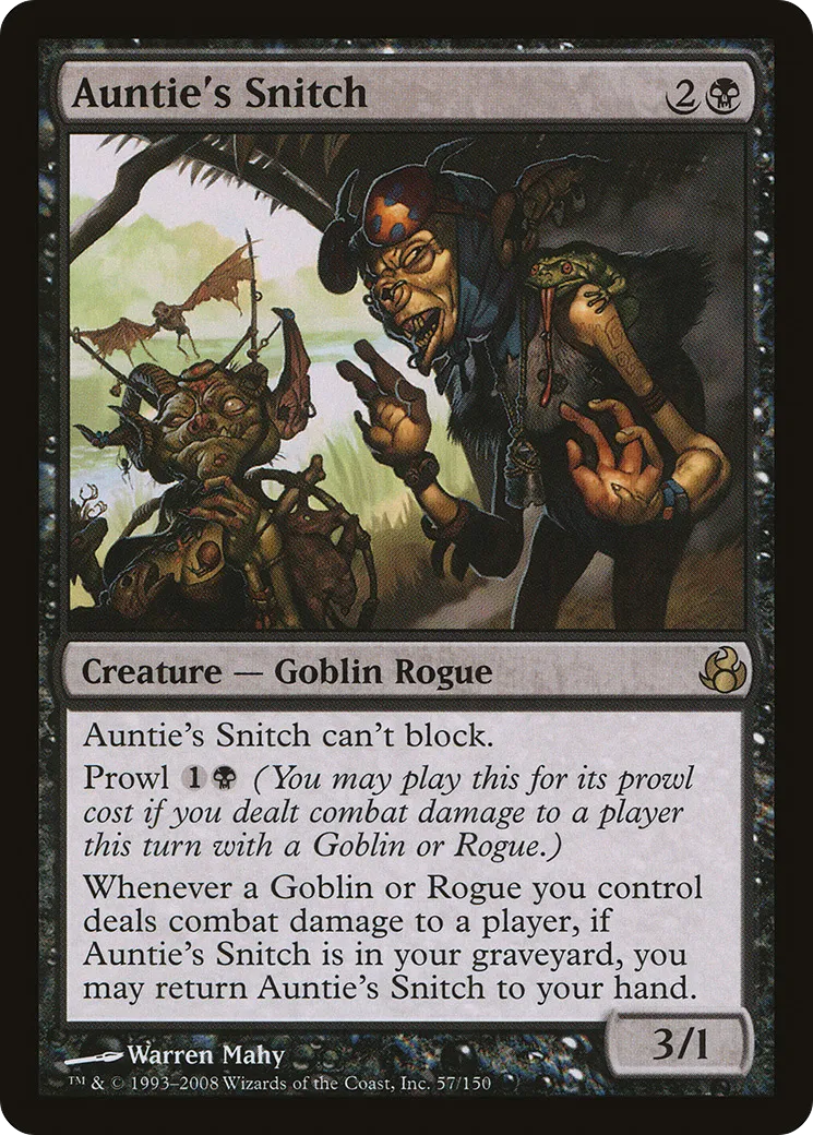 Auntie's Snitch — Morningtide — Magic: The Gathering