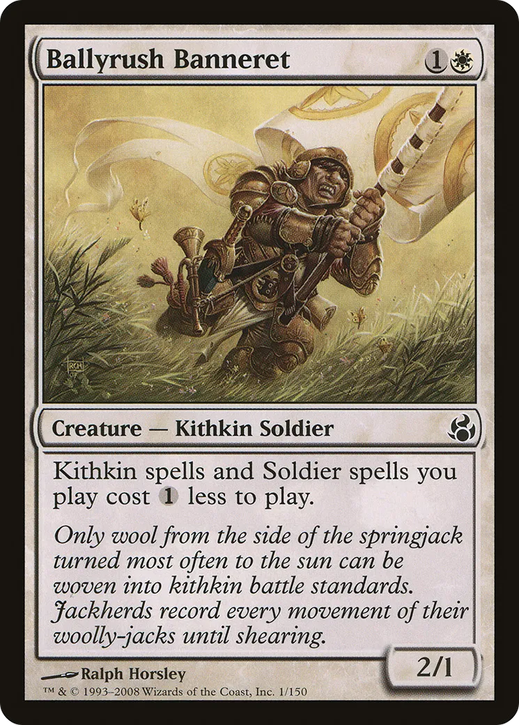Banneret de Sacrejonc — Morningtide — Magic: The Gathering