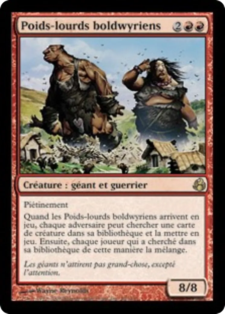 Poids-lourds boldwyriens — Morningtide — Magic: The Gathering