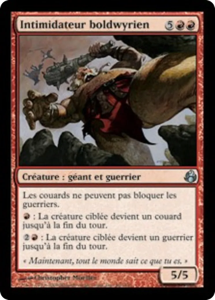 Intimidateur boldwyrien — Morningtide — Magic: The Gathering