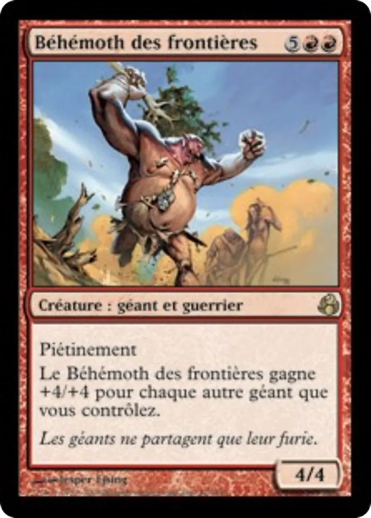 Béhémoth des frontières from Morningtide - Magic: The Gathering
