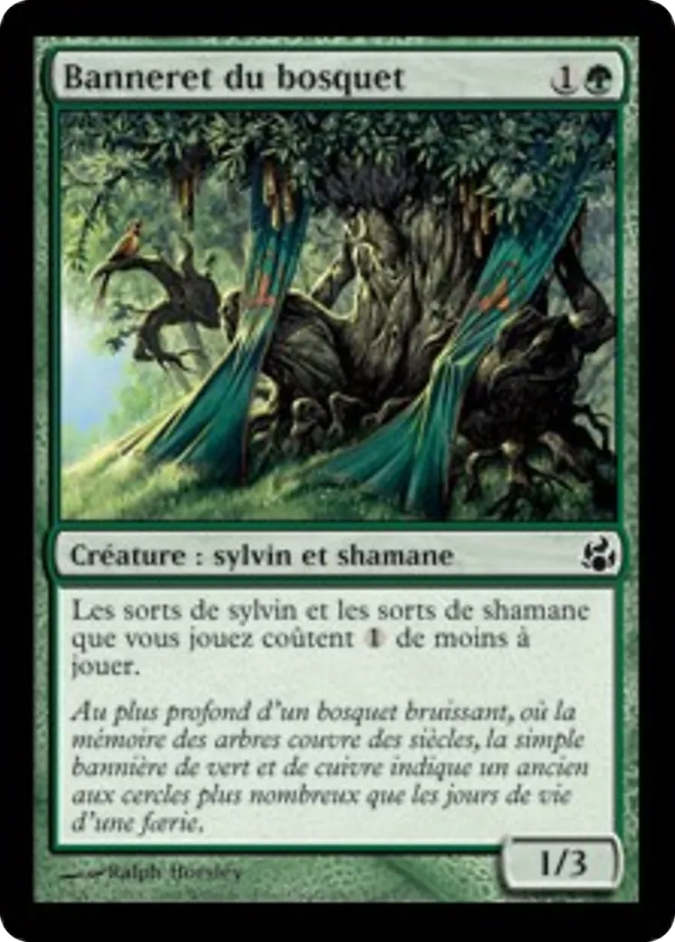 Banneret du bosquet — Morningtide — Magic: The Gathering