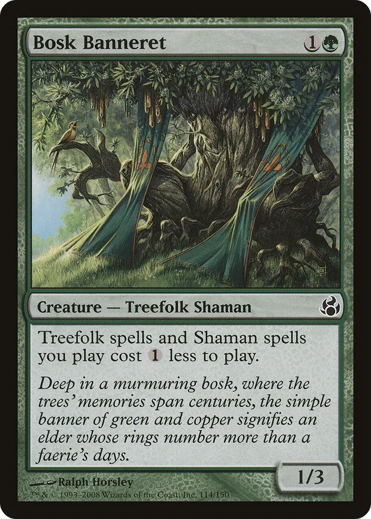Bosk Banneret — Morningtide — Magic: The Gathering