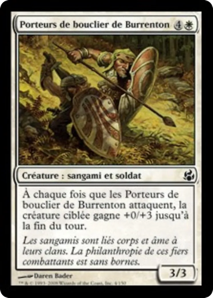 Porteurs de bouclier de Burrenton — Morningtide — Magic: The Gathering