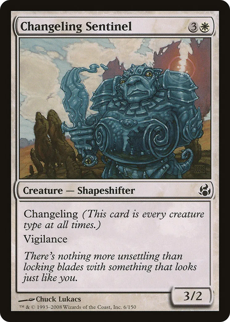 Changeling Sentinel — Morningtide — Magic: The Gathering