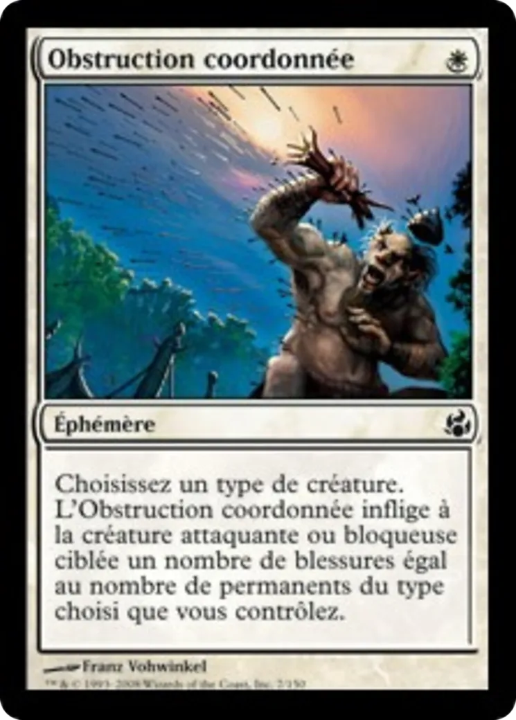 Obstruction coordonnée — Morningtide — Magic: The Gathering
