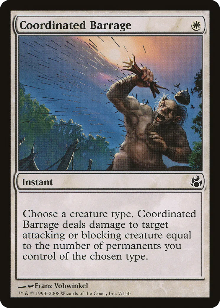 Obstruction coordonnée — Morningtide — Magic: The Gathering