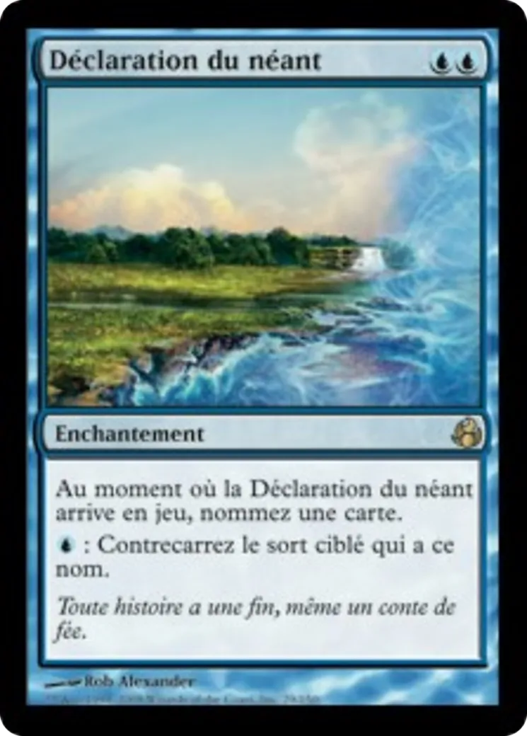 Déclaration du néant — Morningtide — Magic: The Gathering