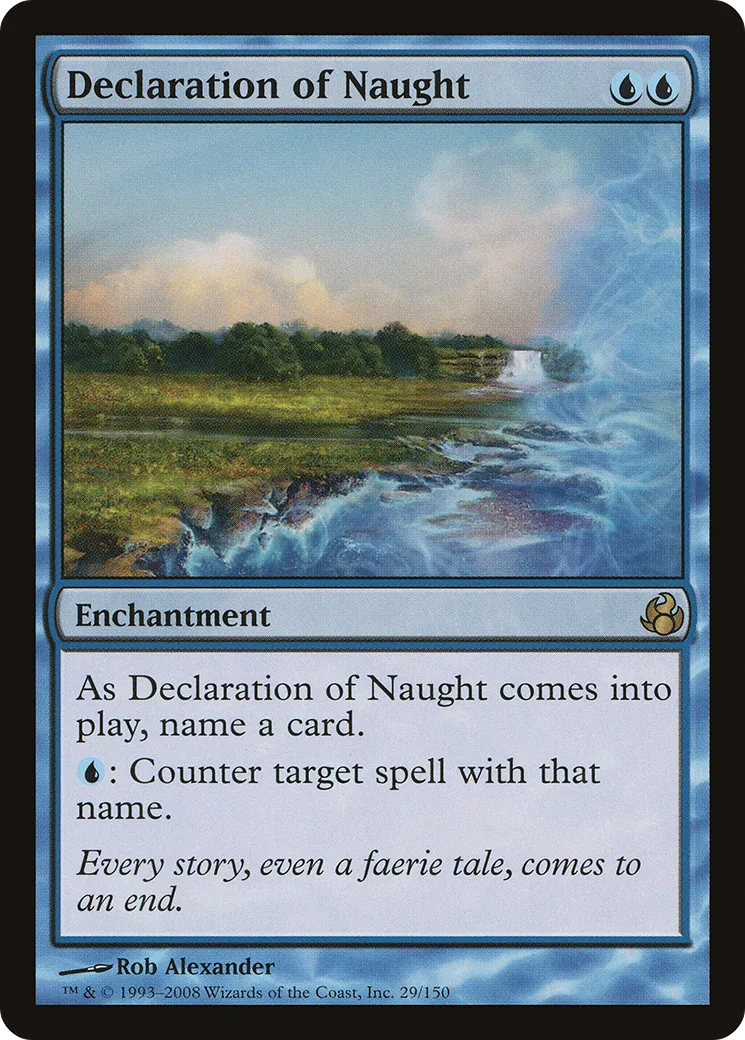 Déclaration du néant — Morningtide — Magic: The Gathering
