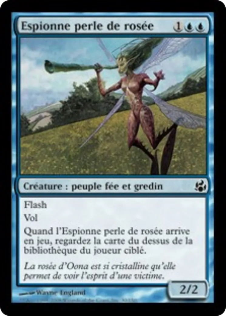 Espionne perle de rosée — Morningtide — Magic: The Gathering