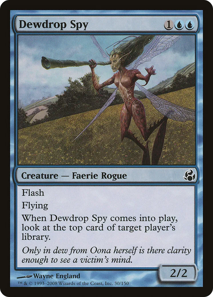 Espionne perle de rosée — Morningtide — Magic: The Gathering