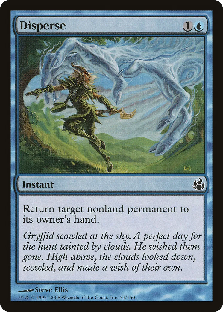 Disperse — Morningtide — Magic: The Gathering